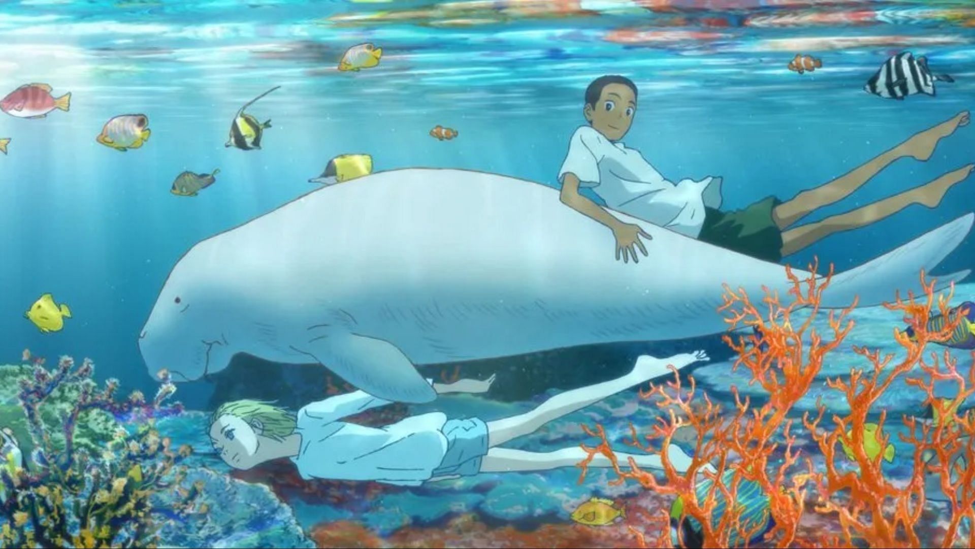 Children of the Sea is one of the anime movies that was forgotten with time (Image via Studio 4°C)